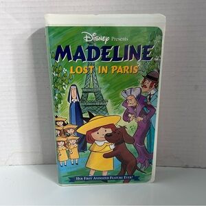 Disney 1999 Madeline Lost in Paris VHS 76 minutes